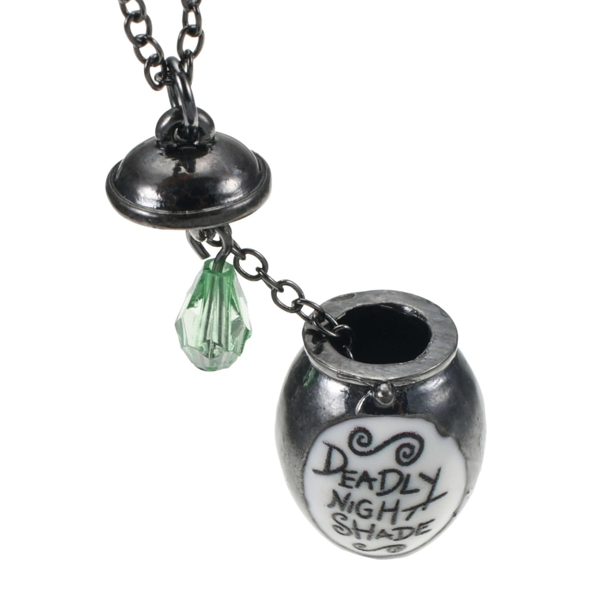 Japan Tokyo Disney Store Sally Necklace Black Nightshade Nightmare Christmas