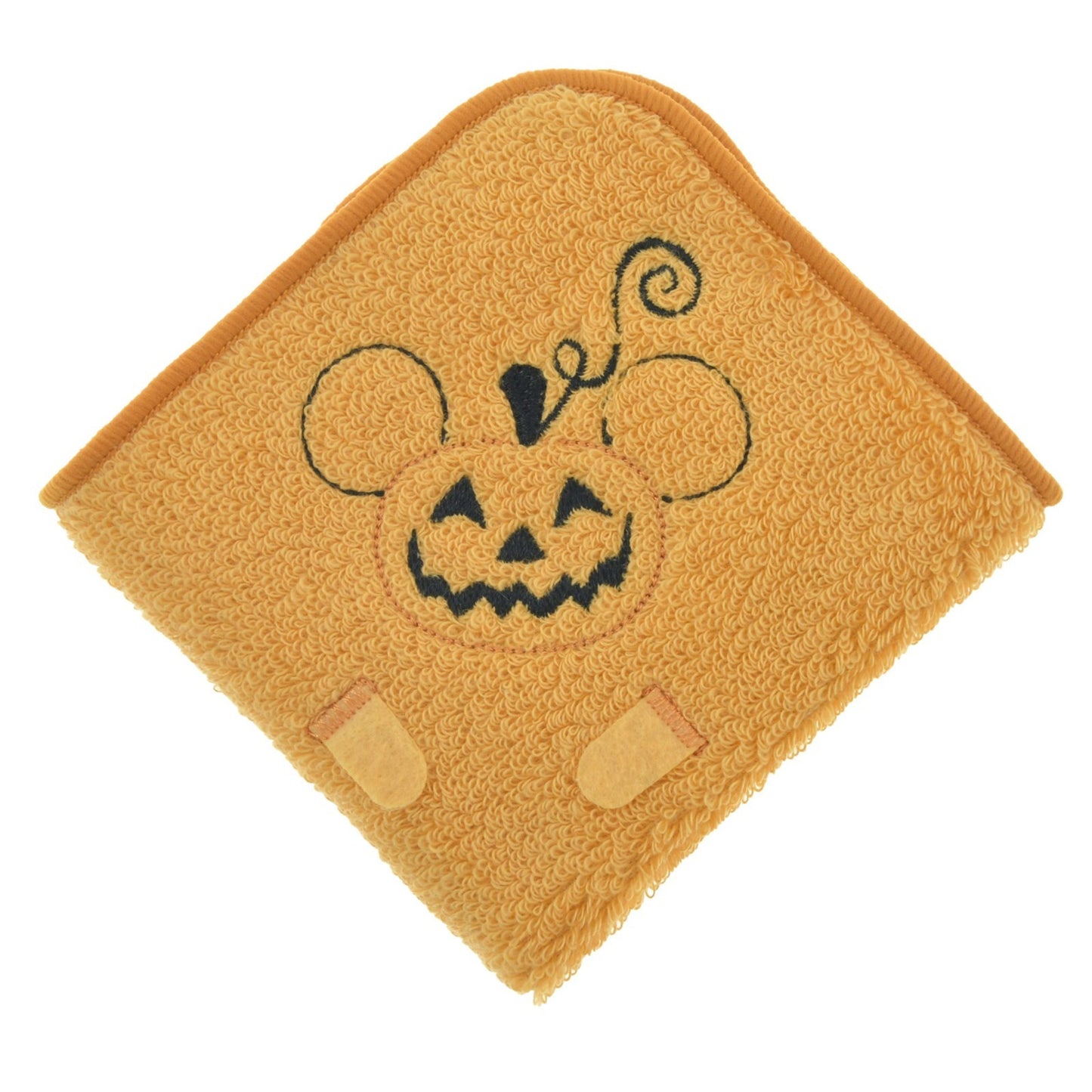 Japan Tokyo Disney Store Pumpkin Ghost Mini Towel Mickey Ghost Happy Halloween