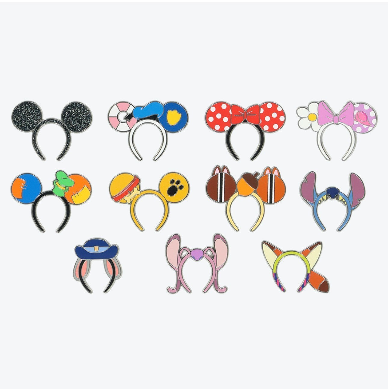 Japan Tokyo Disney Resort Ears Headband Pin badge Collection 1 bag (2 pins)
