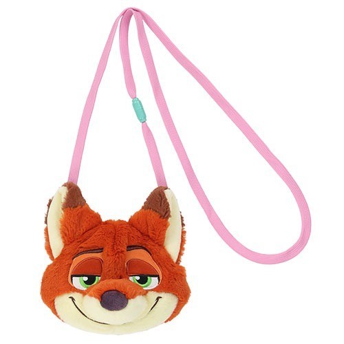 Japan Tokyo Disney Resort Nick Wilde Face Motif Shoulder Bag Zootopia