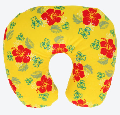 Japan Tokyo Disney Resort Lilo & Stitch Neck Pillow Cushion Plush Toy 2025