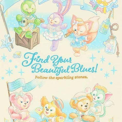 Japan Tokyo Disney Resort Find Your Beautiful Blue Duffy T-shirt