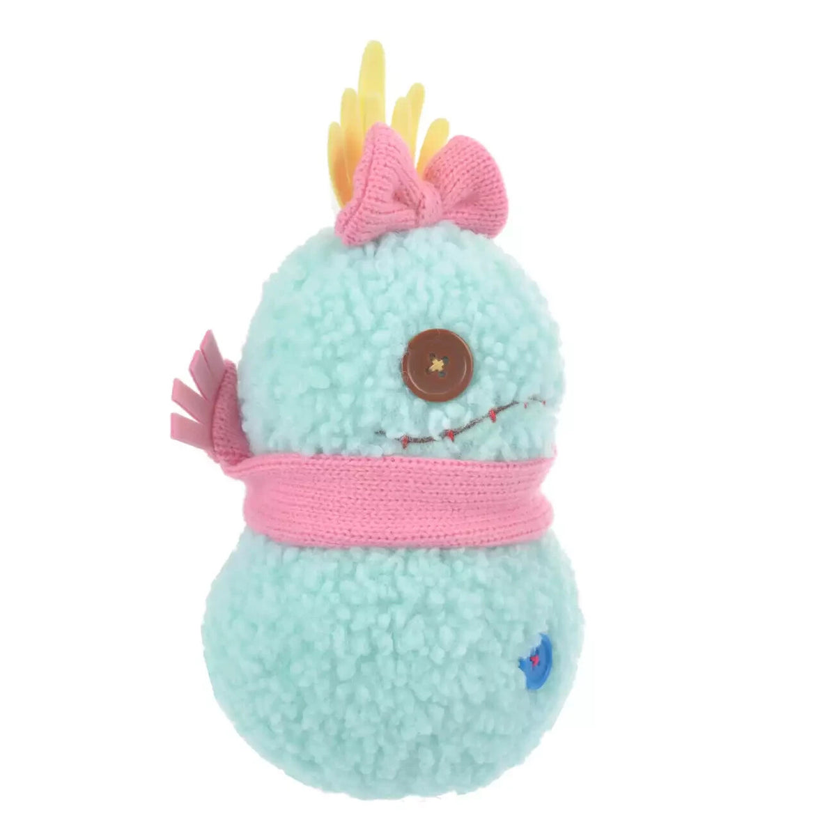 '+ Japan Tokyo Disney Store Christmas 2023 Snowman Plush Toy Stitch Scramp