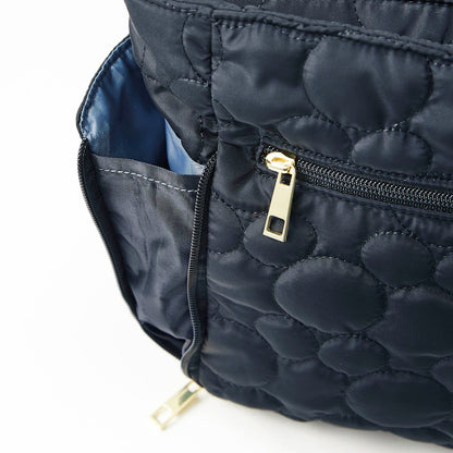 Japan Disney Fantasy Shop Bellemaison Pooh Quilted Shoulder Bag Beige