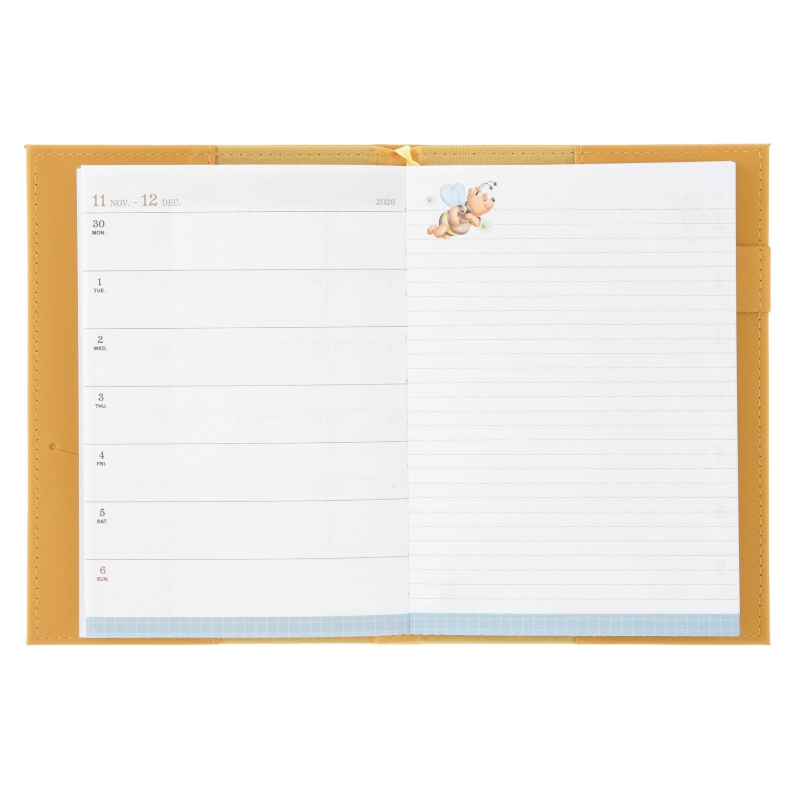 Japan Tokyo Disney Store Winnie the Pooh B6 Planner Schedule Book Diary 2027