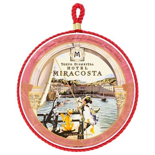 Japan Tokyo Disney Resort Hotel MIRACOSTA Pot Mat Mickey Mouse