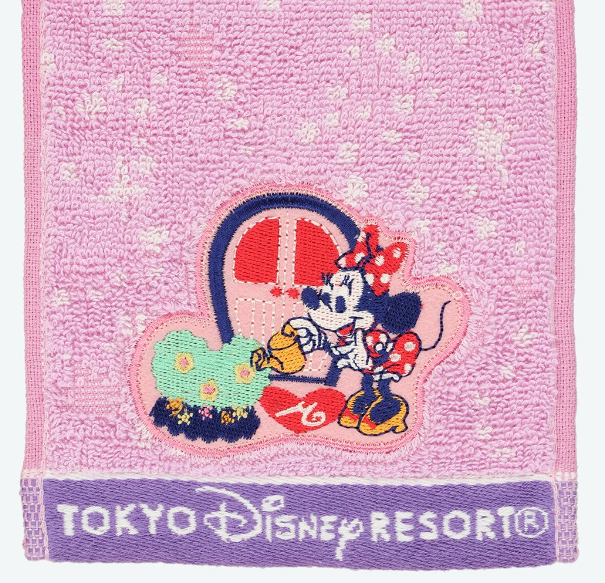 Japan Tokyo Disney Resort Mini Towel Set of 4 Mickey Minnie Donald Chip &Dale