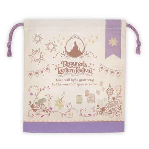 Japan Tokyo Disney Resort pouch Rapunzel Lantern Festival Fantasy Springs