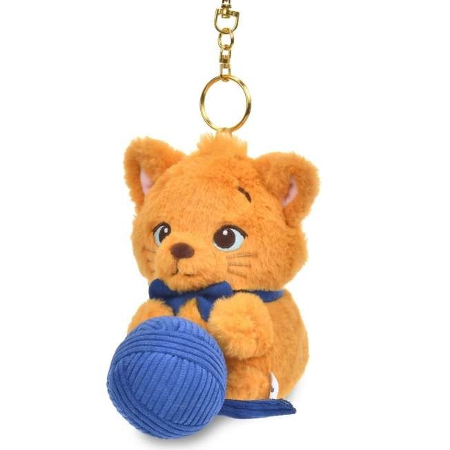 '+Japan Tokyo Disney Store Toulouse Plush Toy Keychain Ball of Yarn MOVE Marie