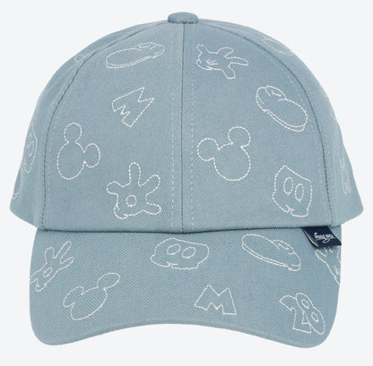 Japan Tokyo Disney Resort Mickey Mouse Cap Blue Ears Hat Denim 2025 Limited
