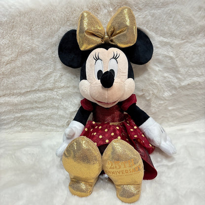 '+ Japan Tokyo Disney Store Minnie Plush Toy Tokyo Disney Resort 25th Anniversary