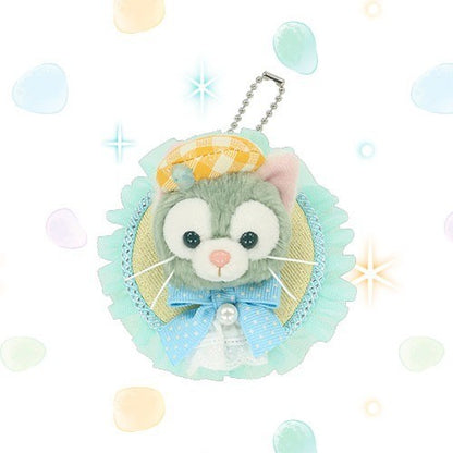 Japan Tokyo Disney Resort Duffy 2026 Beautiful Blue Gelatoni Clip Keychain