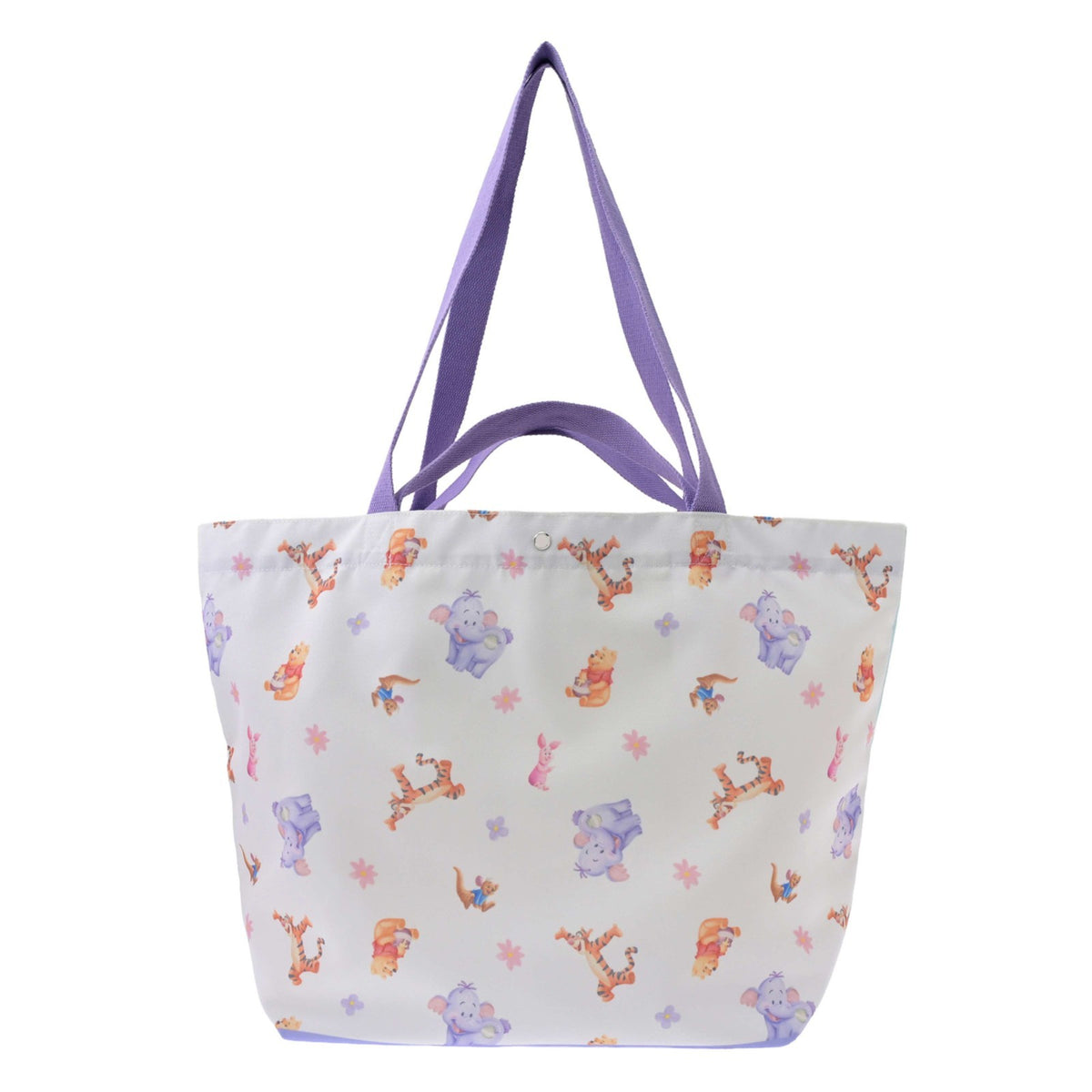 Japan Tokyo Disney Store Winnie the Pooh & Friends Mega Tote Bag Roo & Lumpy