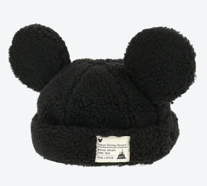 Japan Tokyo Disney Resort Ears & Shoulder Bag Mickey limited Cap Hat Black
