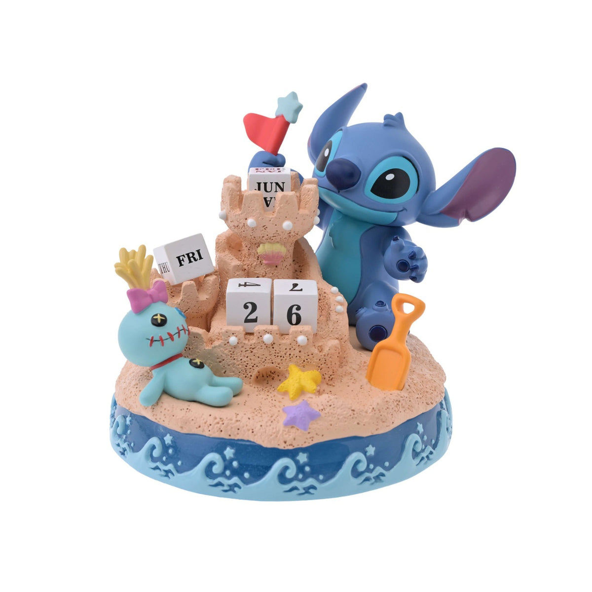Japan Tokyo Disney Store Stitch & Scrump Figure Calendar & Organizer 2027