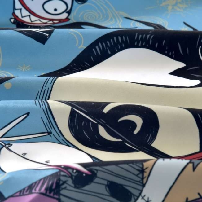 Japan Tokyo Disney Store Scarf Tim Burton's Nightmare Before Christmas