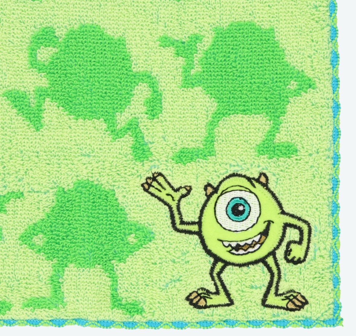 Japan Tokyo Disney Resort Mini Towel Monsters Inc. Mike Sally Set of 3