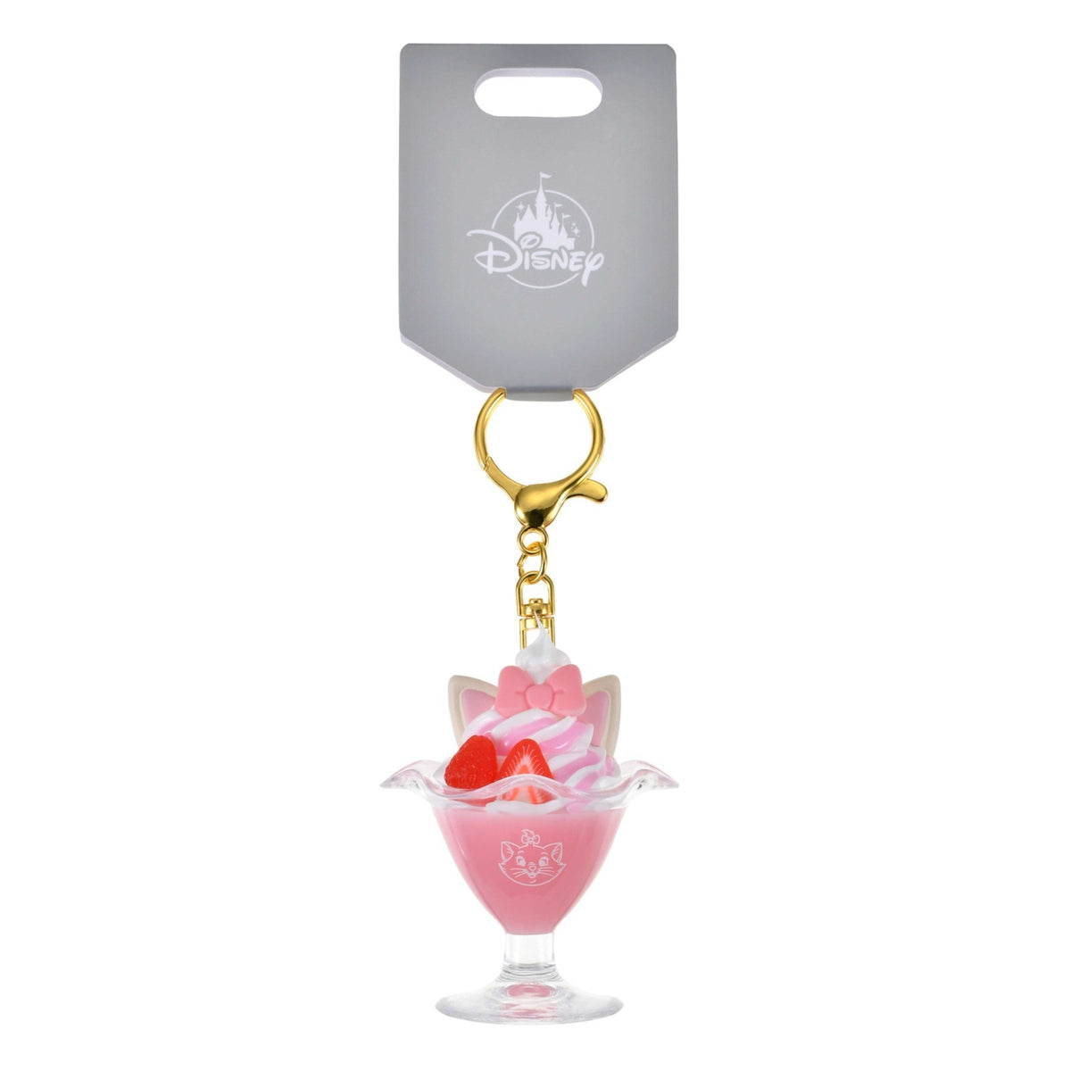 Japan Tokyo Disney Store Aristocats Marie Keychain Parfait Key chain Fes