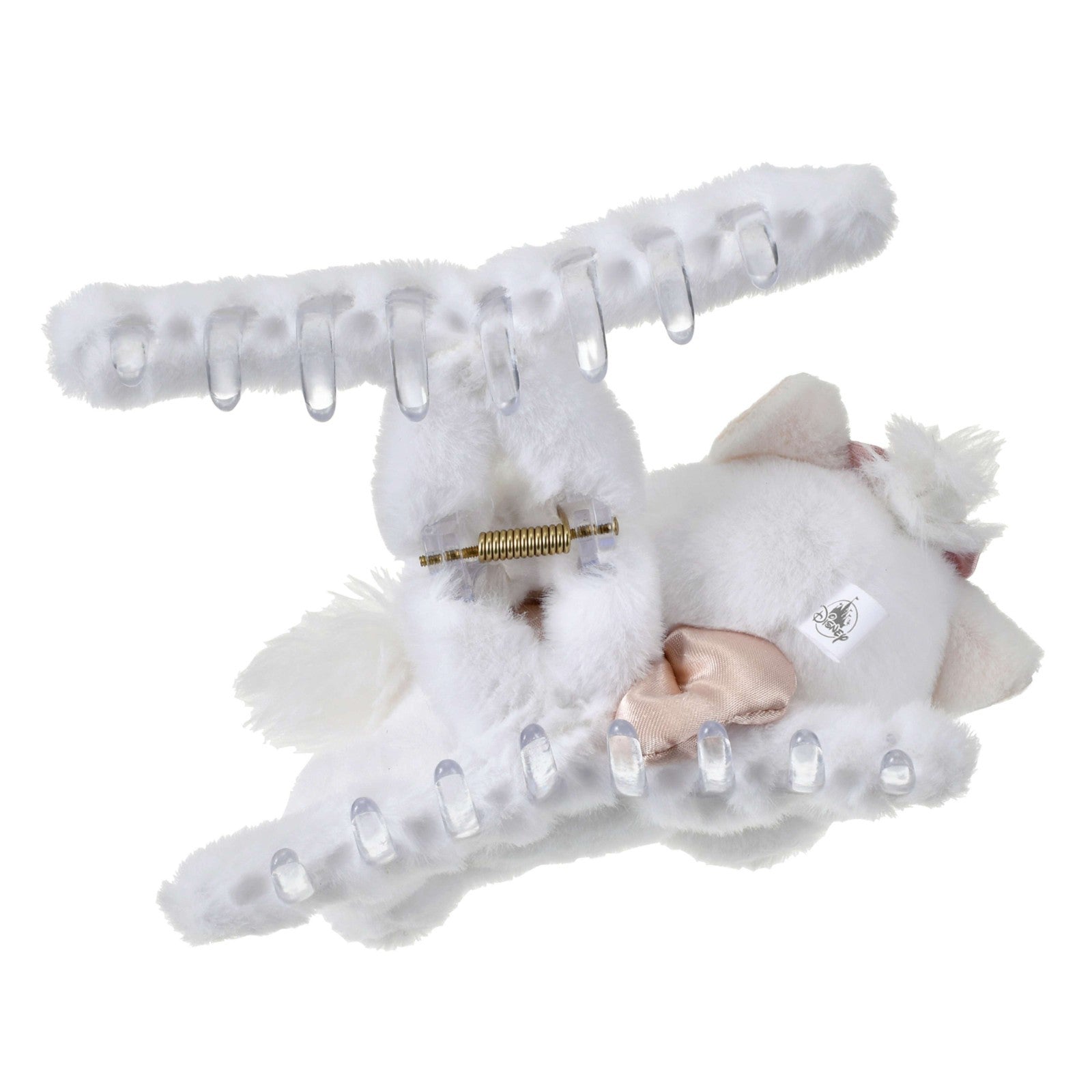 Japan Tokyo Disney Store Aristocats Marie Hair Clip Huggable Plush Toy Style