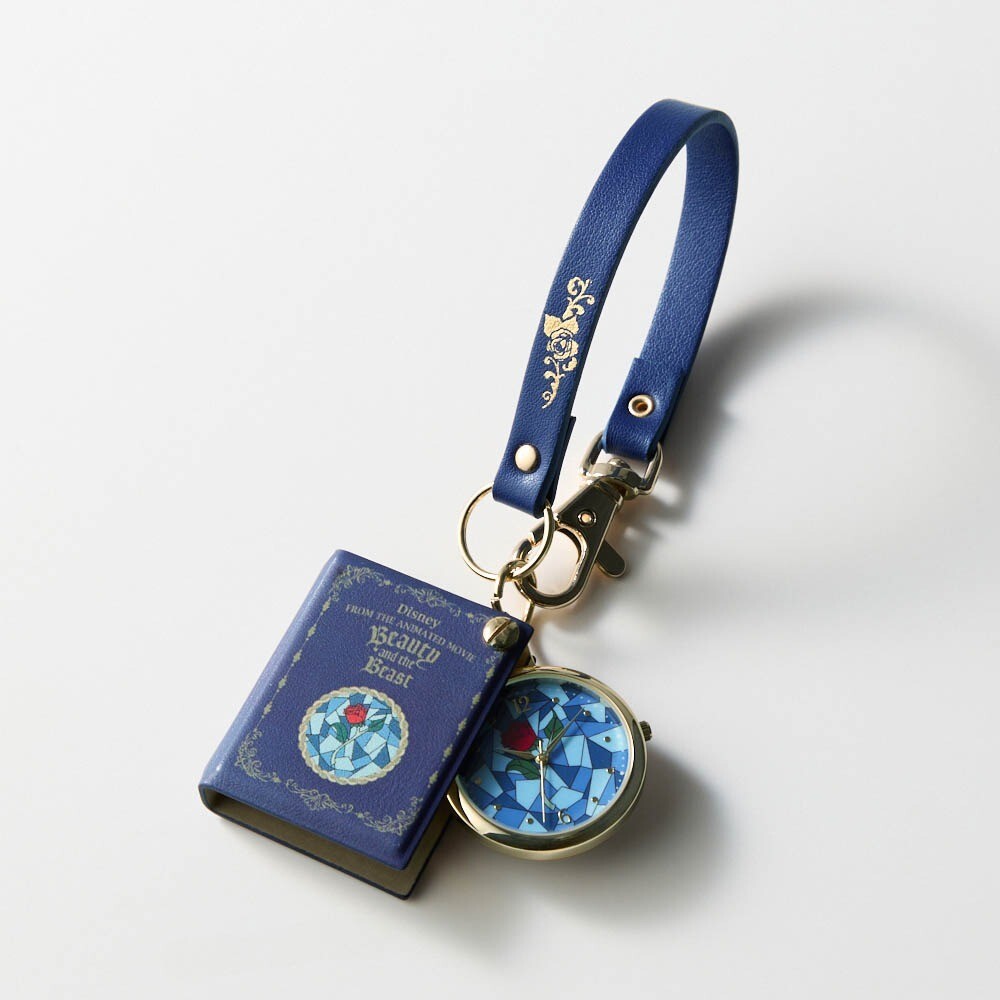 Japan Disney Fantasy Shop Bellemaison Beauty and the Beast Storybook Hang Watch