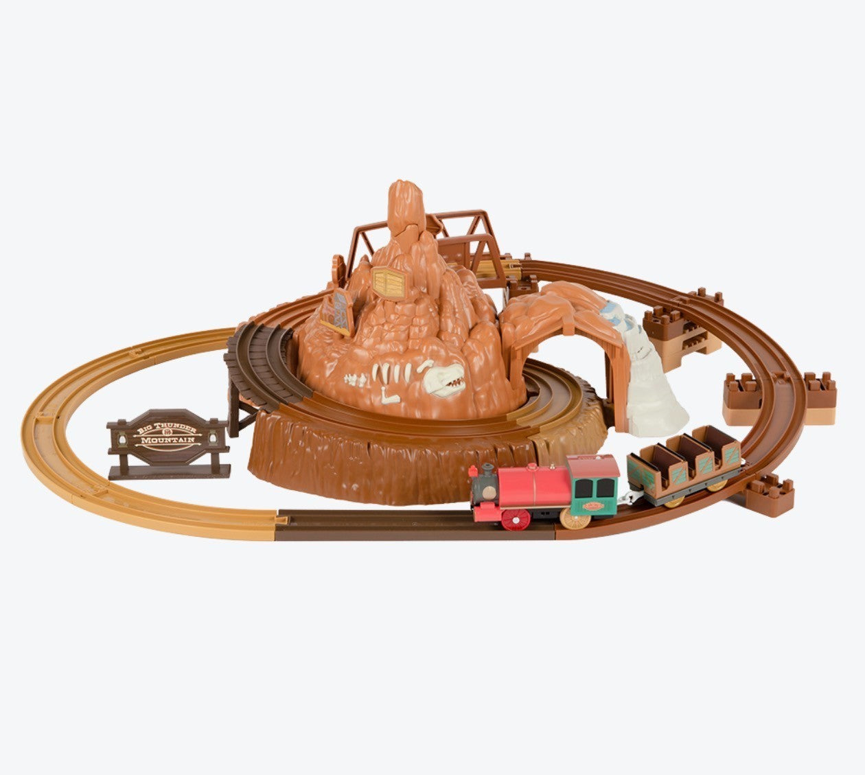 Japan Tokyo Disney Resort Big Thunder Mountan Train Toy Plarail Limited Western