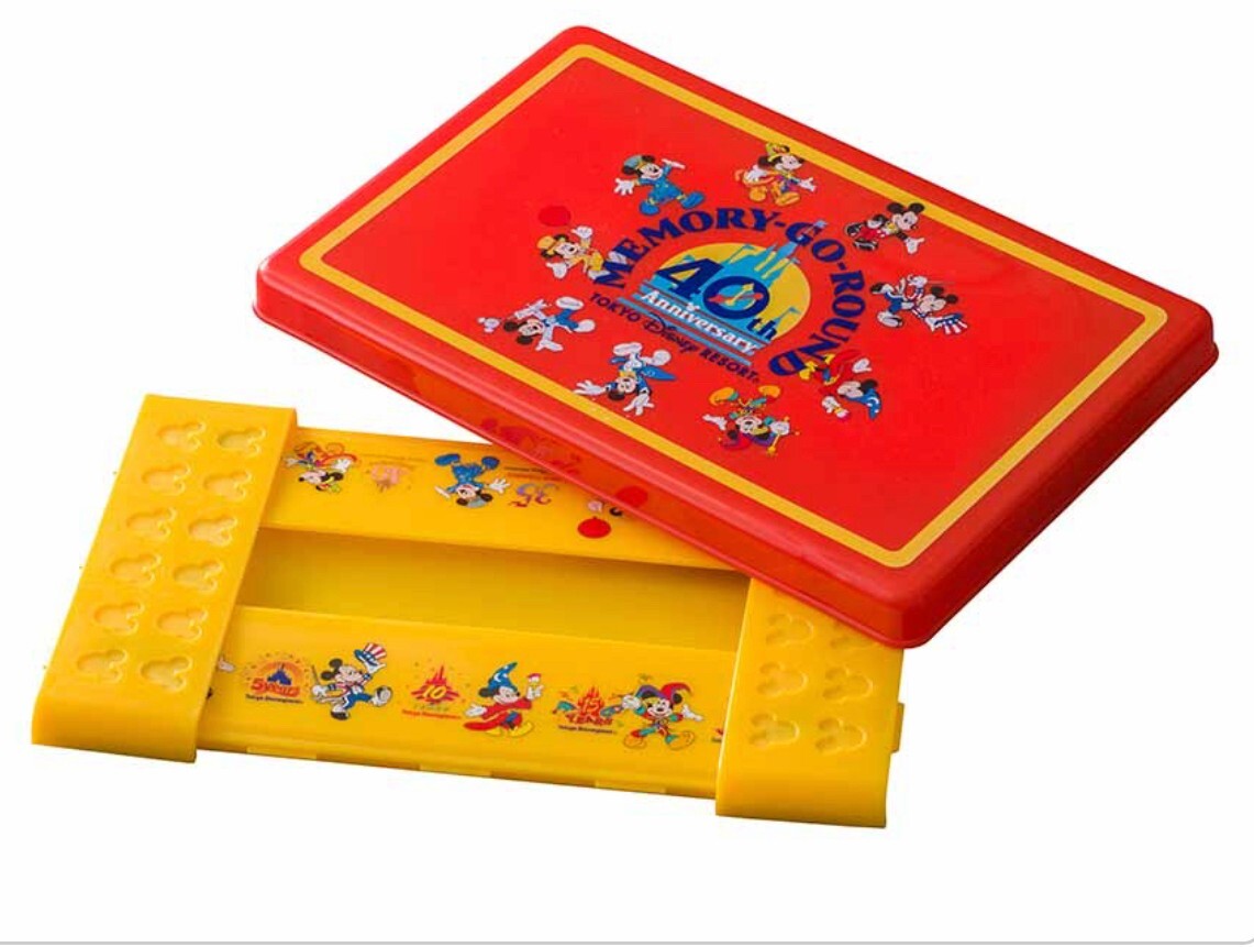 Japan Tokyo Disney Resort 40th Anniversary Retro Souvenir Lunch Box