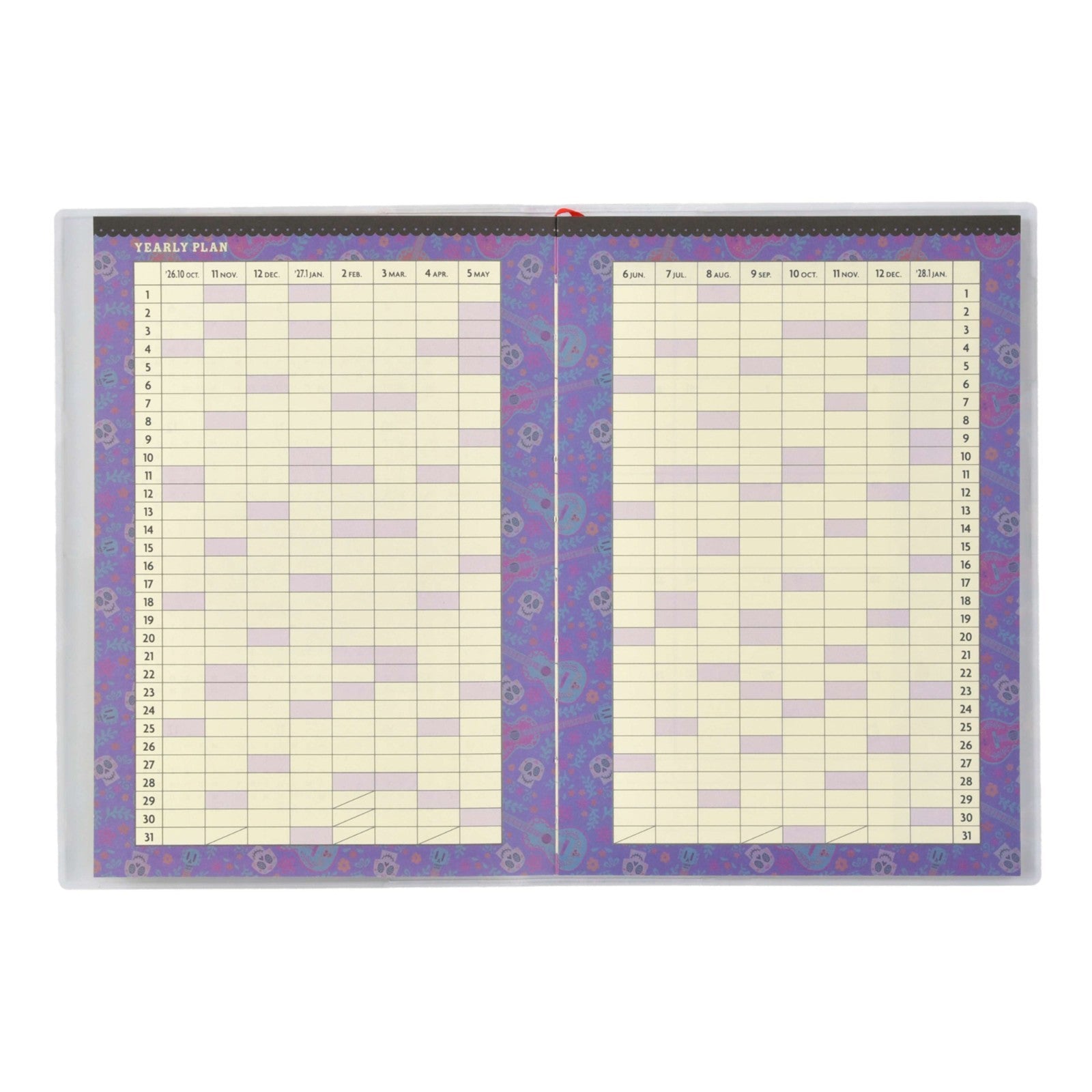 Japan Tokyo Disney Store Coco B6 Planner Schedule Book Diary 2027