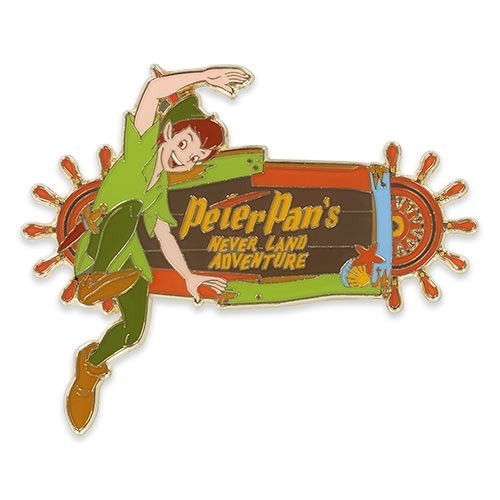 Japan Tokyo Disney Resort Peter Pan Pin badge Neverland Fantasy Springs