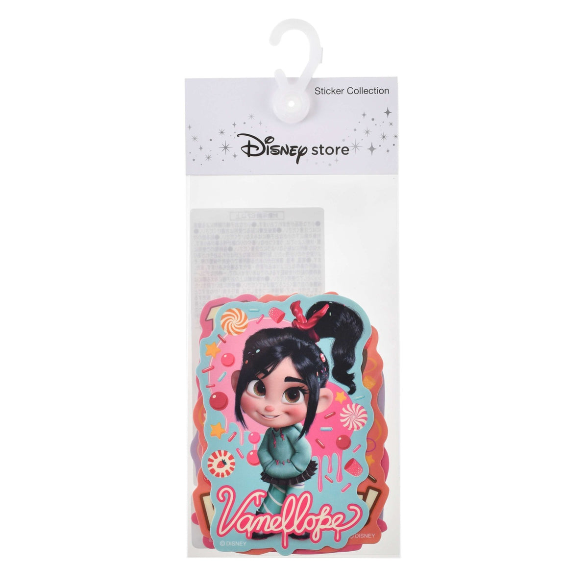 Japan Tokyo Disney Store Ralph Vanellope Taffyta Muttonfudge Stickers Sugar Rush