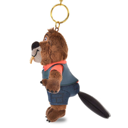 Japan Tokyo Disney Store Nibbles Maplestick Plush Toy Keychain Zootopia 2