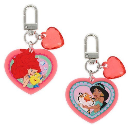 Japan Tokyo Disney Resort Princess Motif Keychain Set