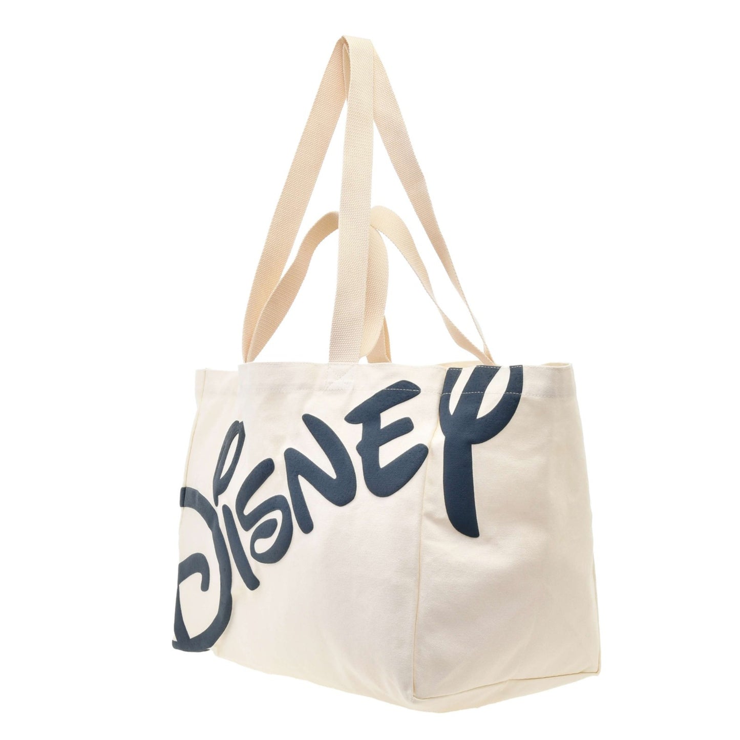Japan Tokyo Disney Store Mickey Mega Tote Bag Logo Standing Pose Collection