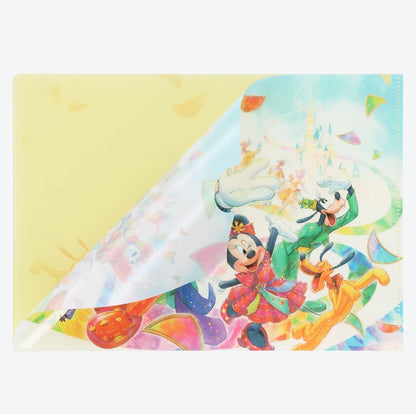 Japan Tokyo Disney Resort Clear folder 5 sheets
