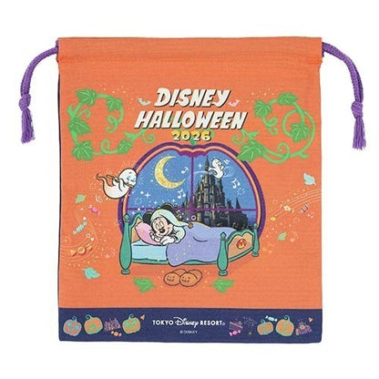Japan Tokyo Disney Resort Mickey Drawstring Bag Halloween 2026