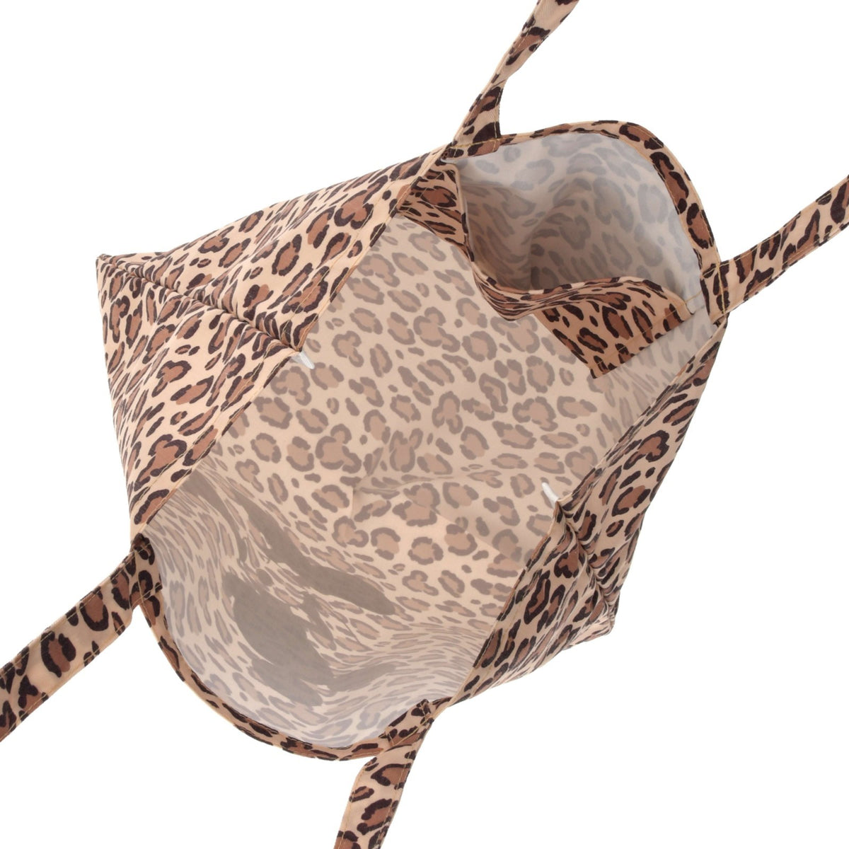 Japan Tokyo Disney Store Mickey Mouse Flat Leopard Tote Bag Collection