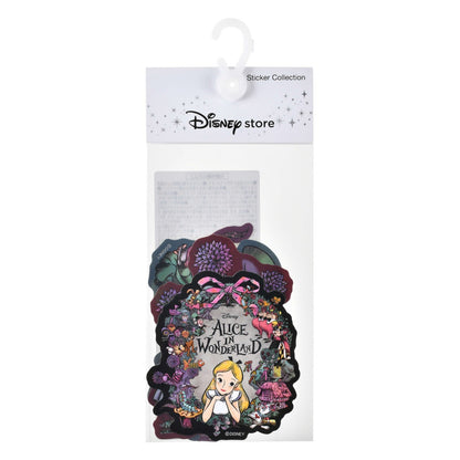 Japan Tokyo Disney Store Alice Stickers & Decals Die-cut Sticker Collection 75TH