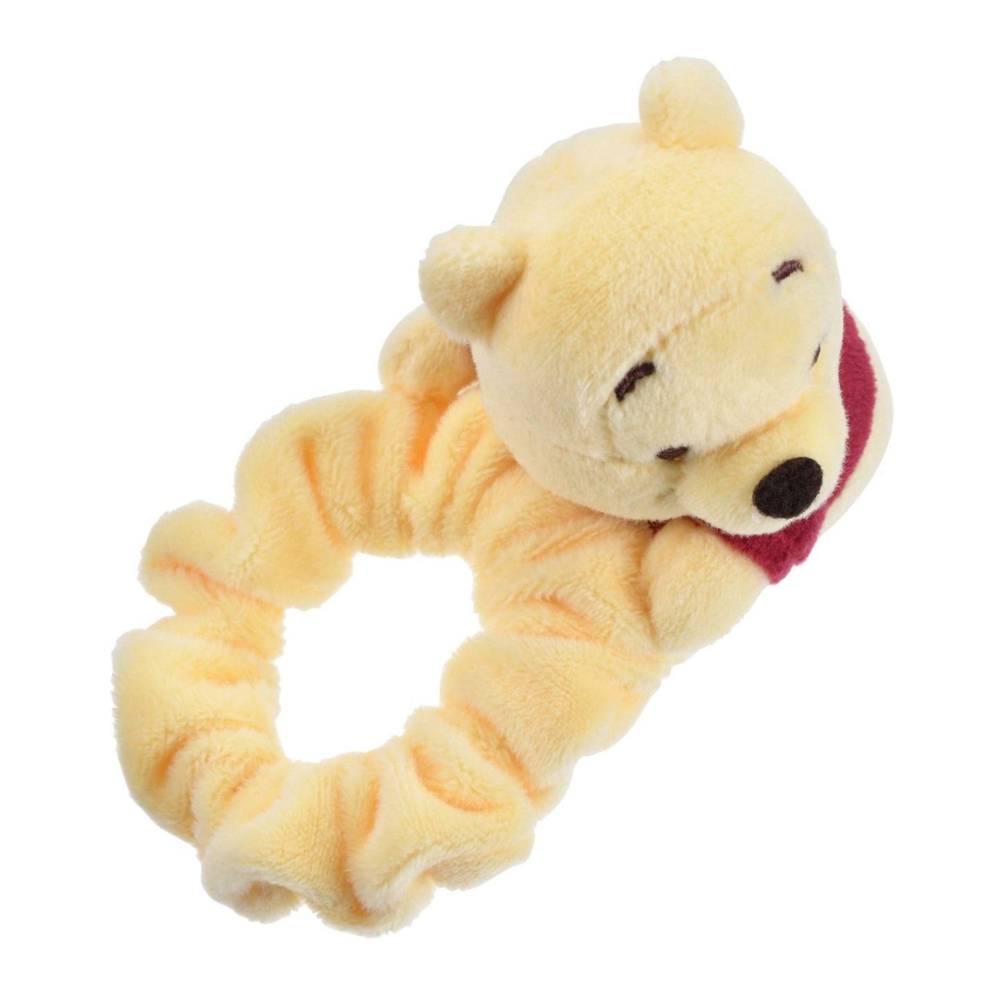 Japan Tokyo Disney Store Winnie the Pooh Scrunchie Huggable Plush Toy Style