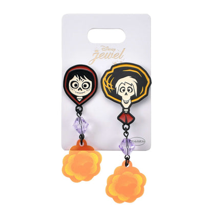 Japan Tokyo Disney Store Miguel & Hector Asymmetrical Swing Earrings Coco