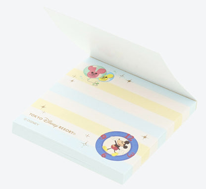 Japan Tokyo Disney Resort Park Motif Mickey Mini notepad small world set of 9