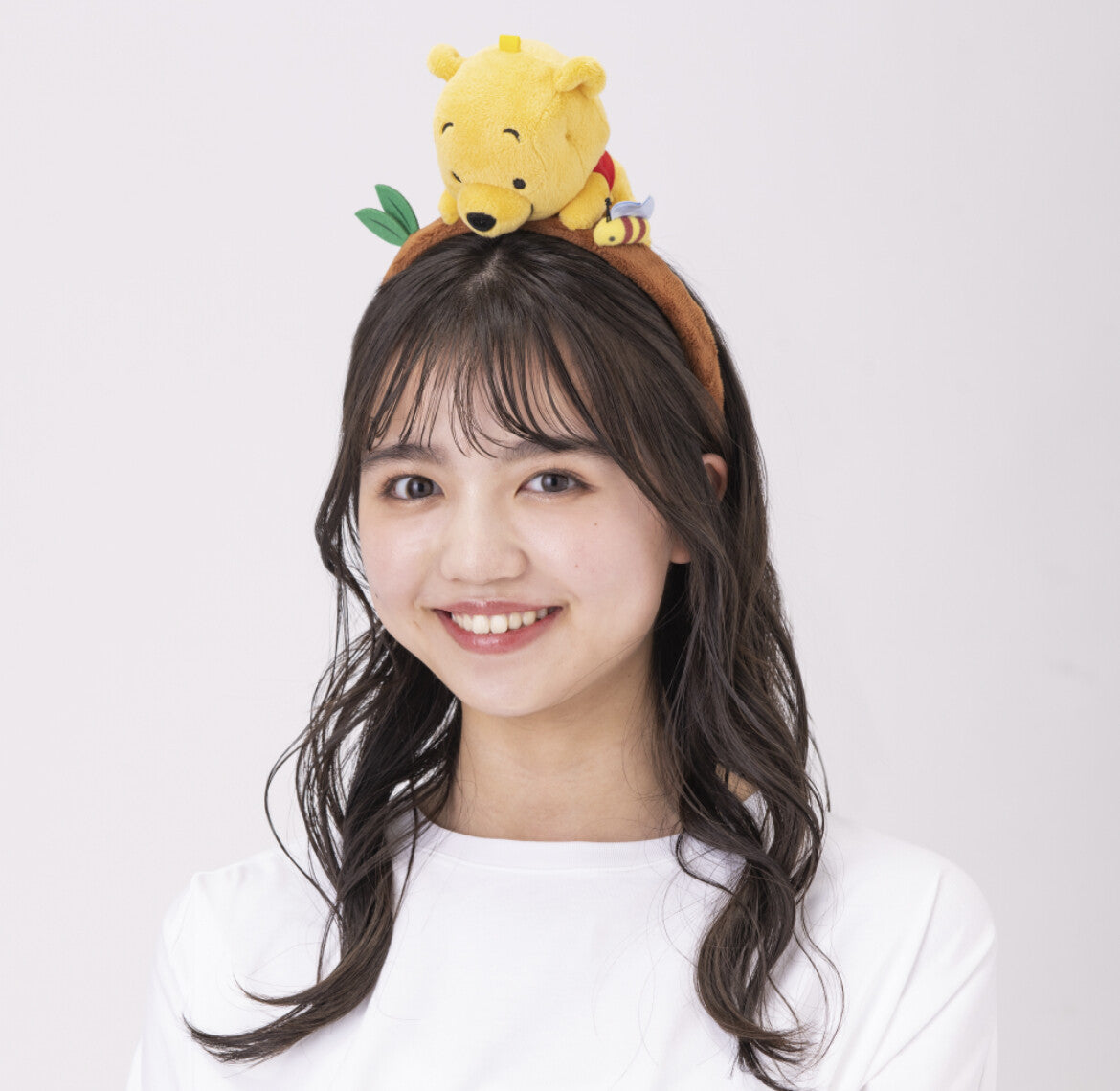 Japan Tokyo Disney Resort Store Ears HeadBand Hat Winnie the Pooh Plush