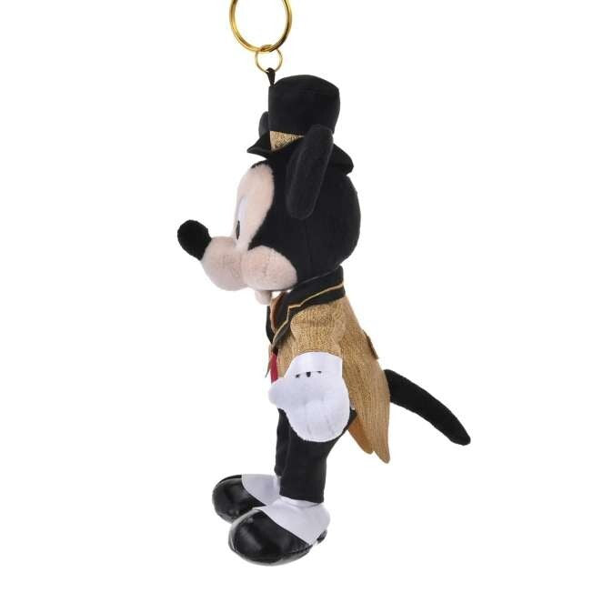 '+Japan Tokyo Disney Store Mickey Plush Toy Keychain 25th Anniversary