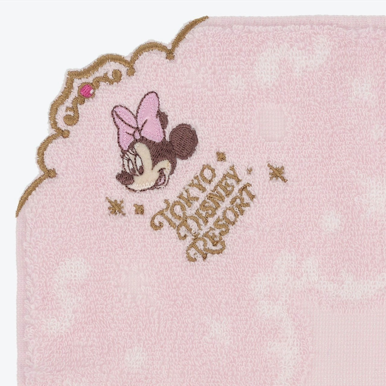 Japan Tokyo Disney Resort Minnie Mouse Mini Towel Handkerchief Pink Limited 2026