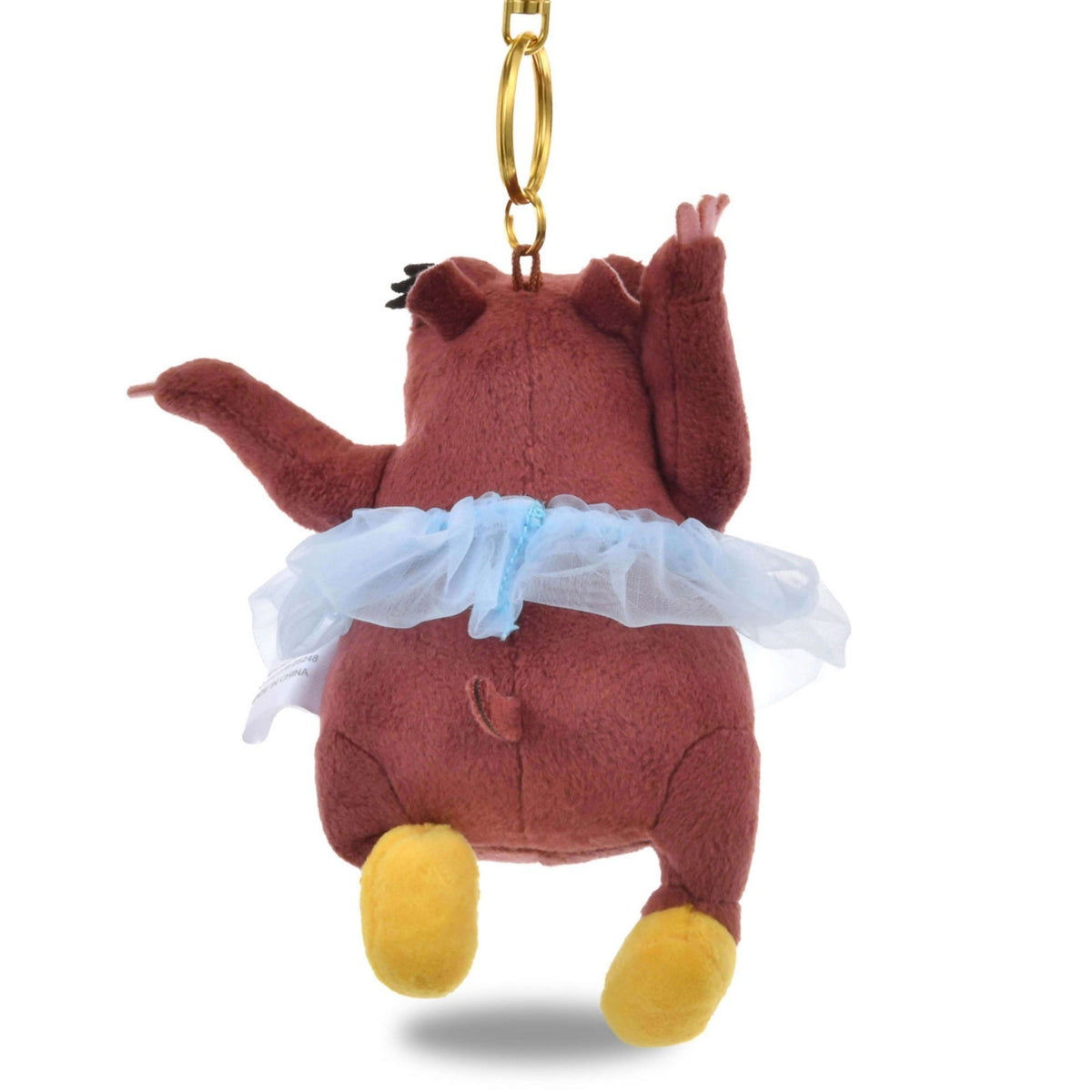 Japan Tokyo Disney Store Hyacinth Hippo Plush Toy Keychain Disney FANTASIA 85th