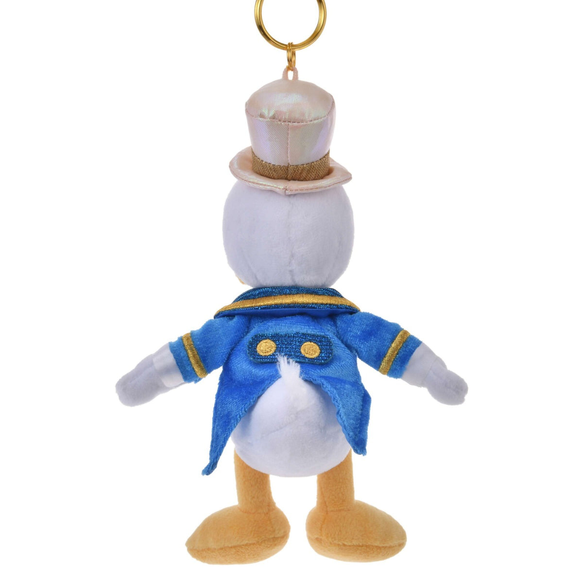 '+ Japan Tokyo Disney Store Donald Plush Toy Keychain Resort 25th Anniversary