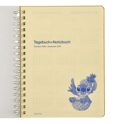 Japan Tokyo Disney Store Lilo Stitch Scrump Delfonics Rollbahn Diary L 2027
