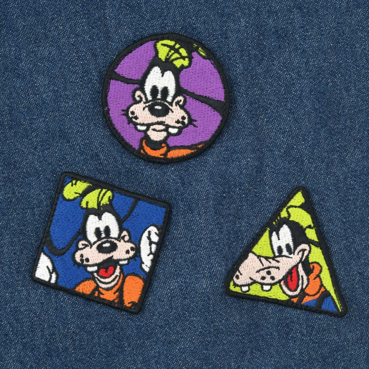 Japan Tokyo Disney Store Goofy Long-Sleeve Denim Shirt Blue GOOFY FASHION 2026