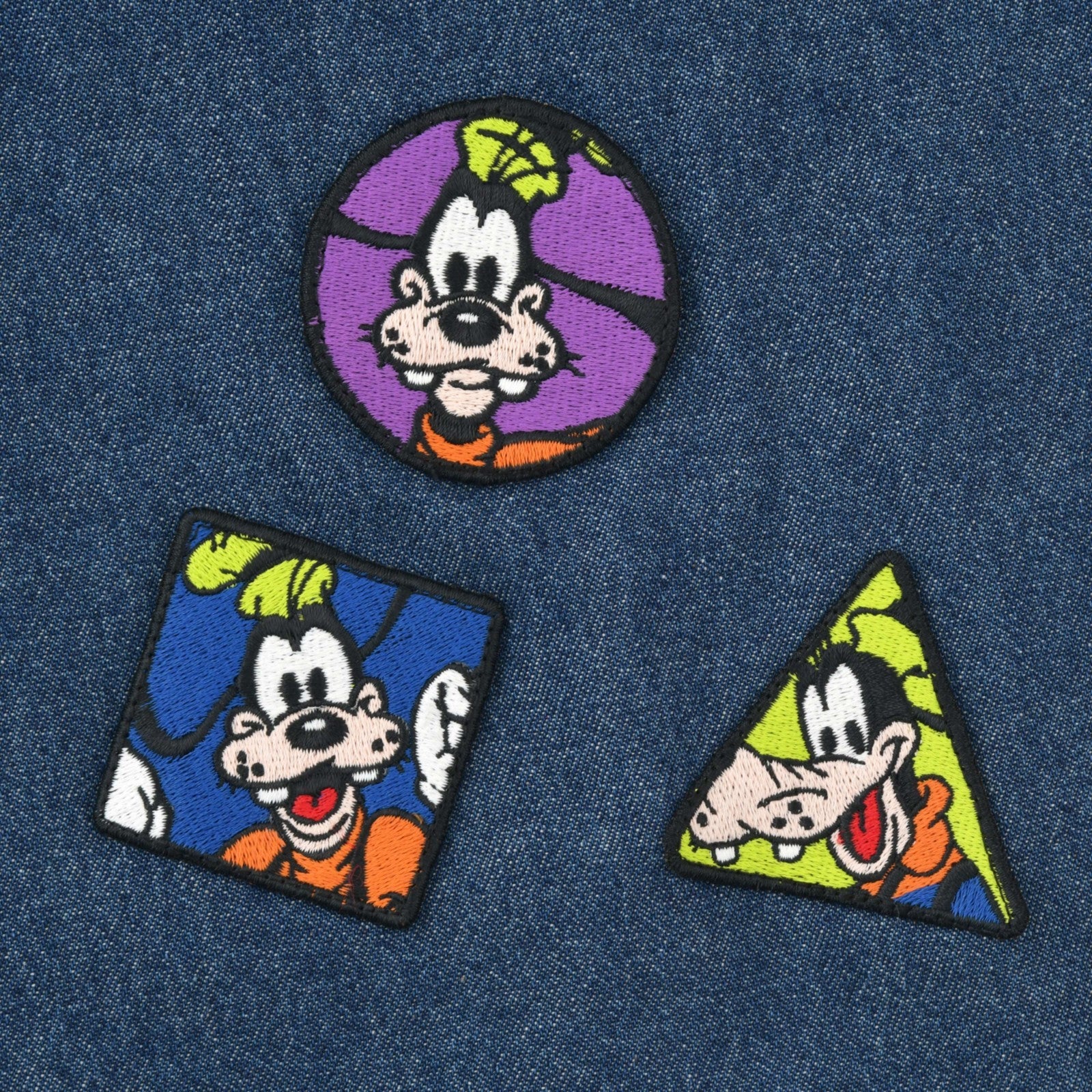 Japan Tokyo Disney Store Goofy Long-Sleeve Denim Shirt Blue GOOFY FASHION 2026