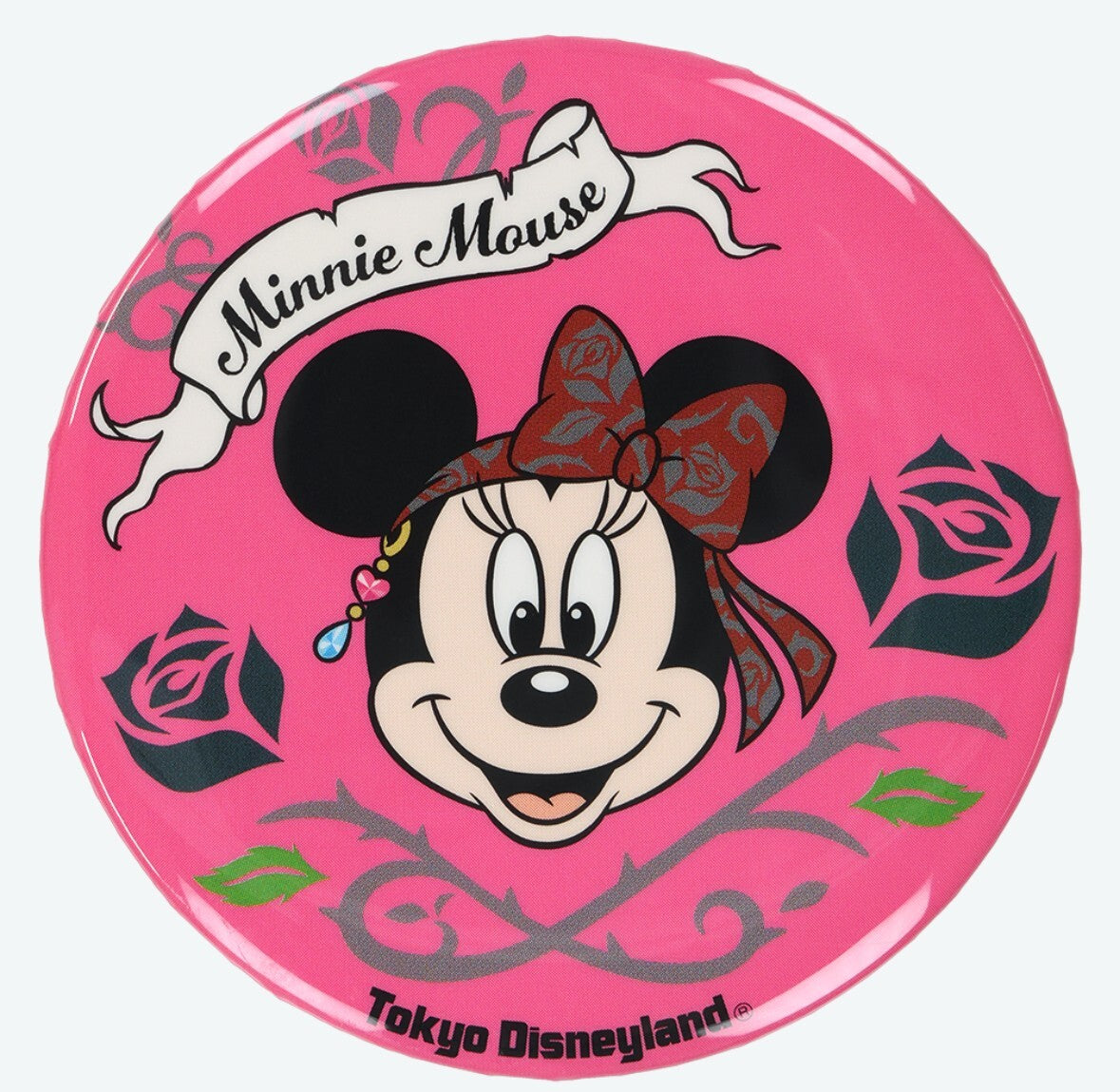 Japan Tokyo Disney Resort Pirates of the Caribbean Minnie Multi-Strap Can Badge