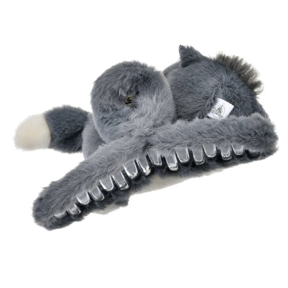 Japan Tokyo Disney Store Lucifer Hair Clip Huggable Plush Toy Style Cinderella