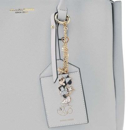 Japan Tokyo Disney Store Minnie JILL by JILLSTUART Tote Bag Pass Case Charm